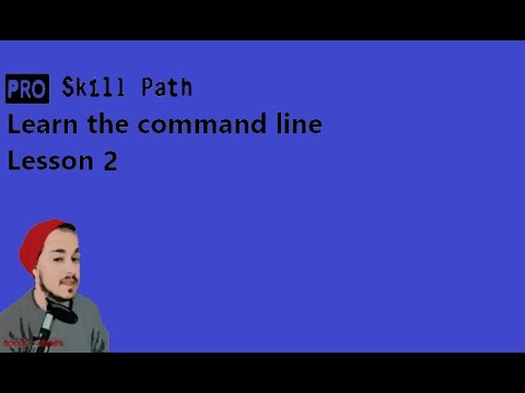 Learn the command line lesson 2