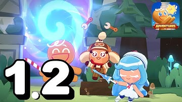 CookieRun: Tower of Adventures - Gameplay Walkthrough Episode 1.2 Chapter 1