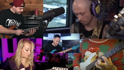 a new ‘The Biggest Shred Collab Song In The World’ video released by Jared Dines