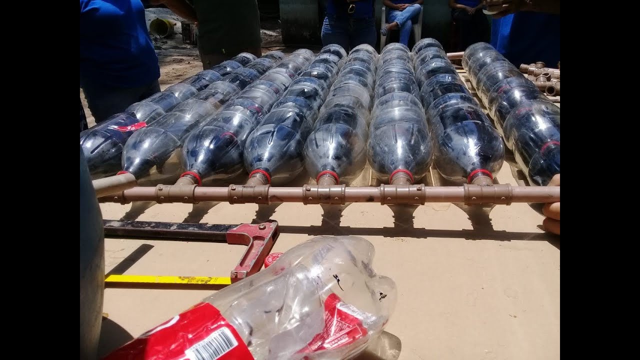 Oficina de produção de Aquecedor Solar de Baixo Custo