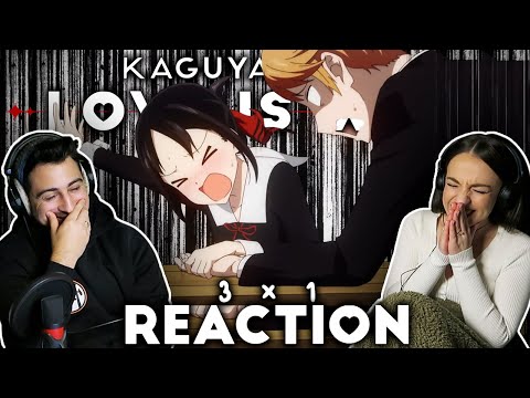THE MUSCLE QUEEN! Kaguya Sama: Love is War Season 3 Episode 1 REACTION!