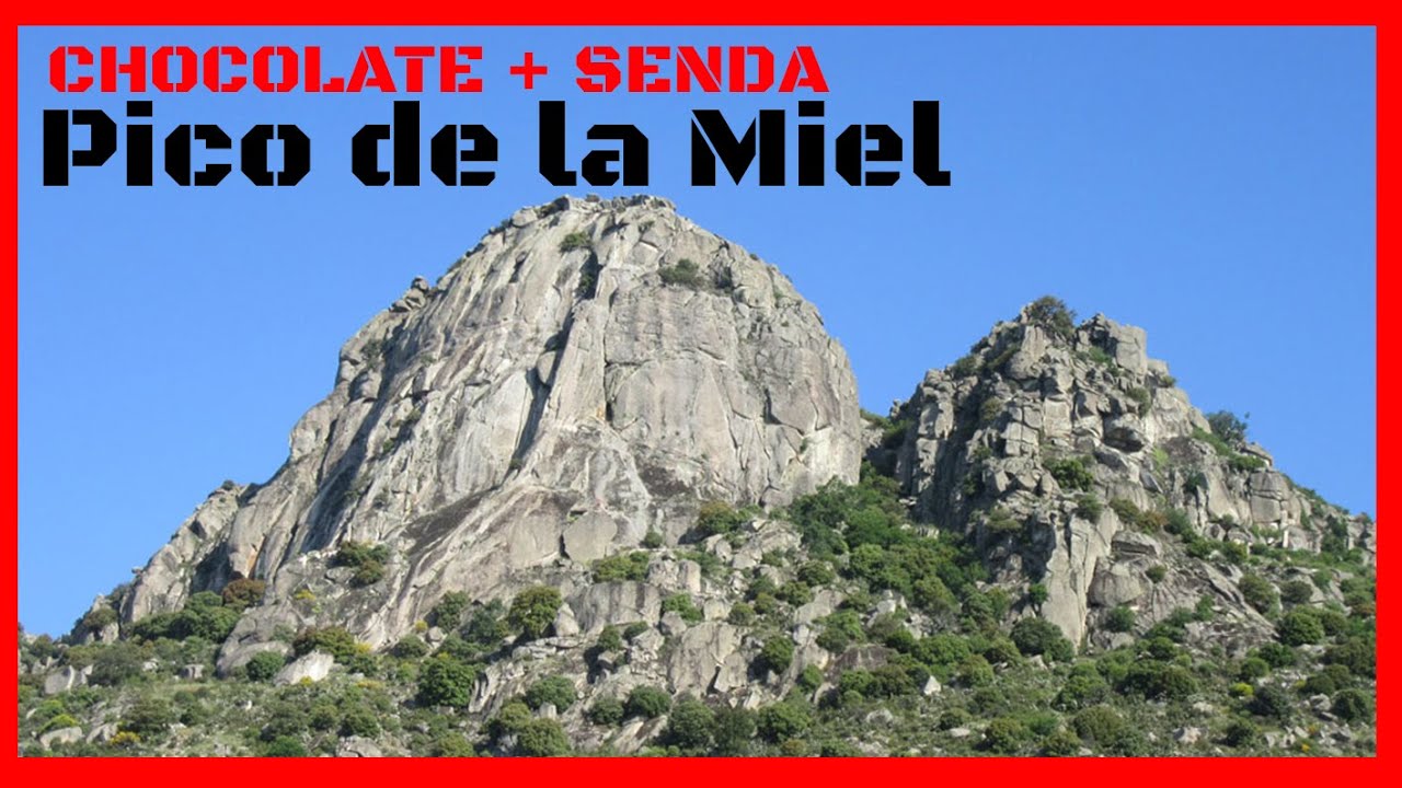 Via Chocolate + Senda, al Pico de la Miel, La Cabrera. Escalada clásica.