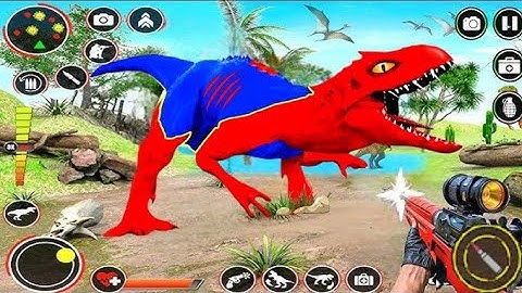 Dinosaur Game 3D – Android Gameplay dinosaur game dinosaur hunt game