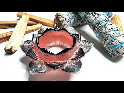 Home Aroma,  Amazing Lotus Candle Holder, Epoxy Resin for Beginners, DIY, Resin Art