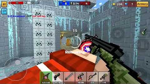 Pixel gun 3D gameplay state defender deleted weapon