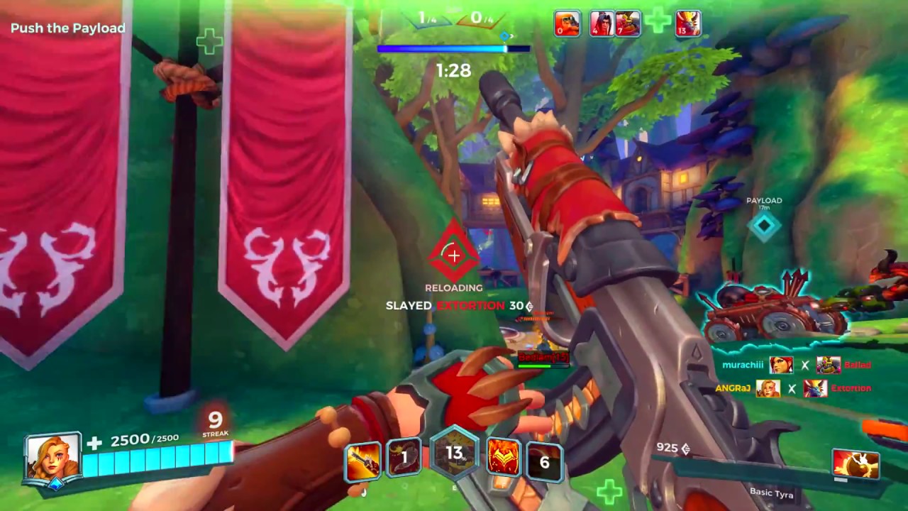 Paladins Aimbot as TYRA Baunticheats