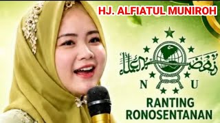 HJ. ALFIATUL MUNIROH || LIVE RONOSENTANAN SIMAN