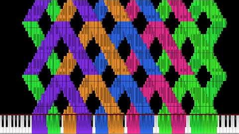 [Black MIDI] Tetris BLOCKS!3!!.mid | ~ Simba