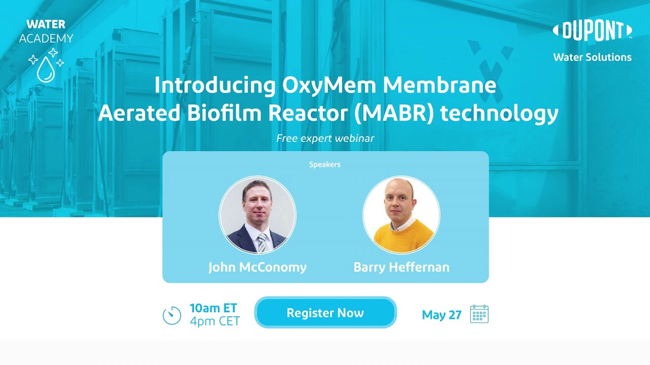 Introducing OxyMem MABR Technology | Water Academy | May 27