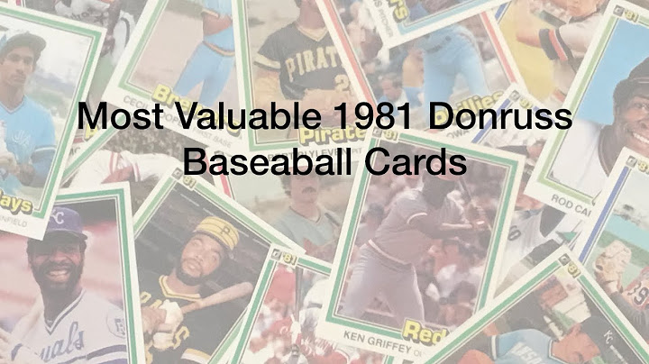 2023 donruss baseball cards most valuable