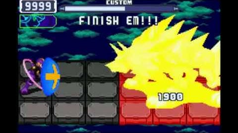 Megaman battle network 6 Gregar RV battle