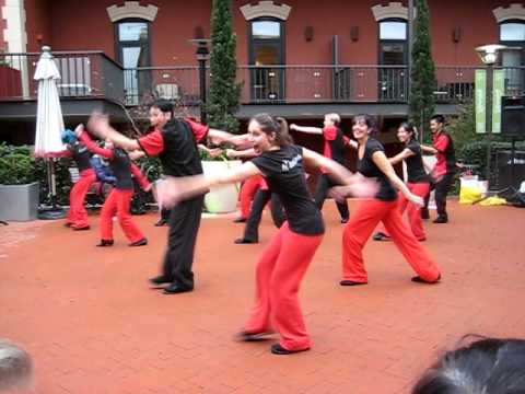 Decadance performs DDR at Ghirardelli Square