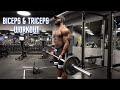 Full training biceps  triceps  routine arms day