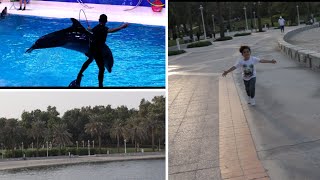 رحلة تعليمية وترفيهية في اجمل حدائق دبي