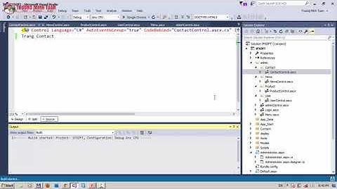 ASP.NET WEBFORM (Lesson40) - ADMIN - Xây Dựng Cấu Trúc (P2) | TRUONGMINHTUAN