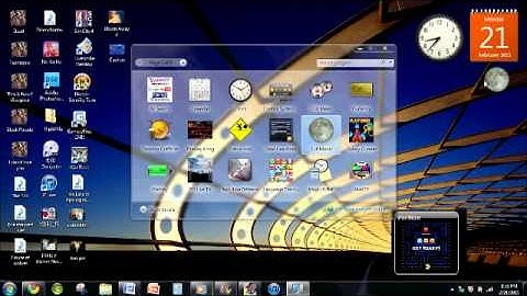 Adding widgets to your desktop on windows 7