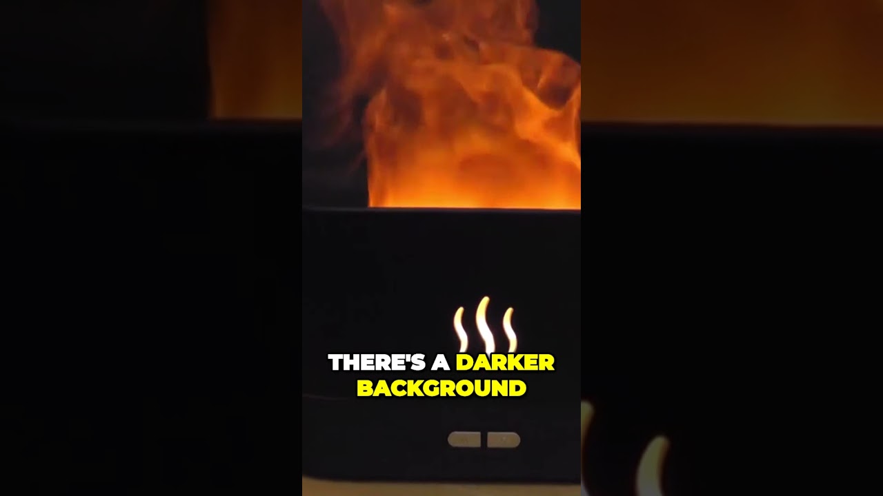 Transform Your Space with a Mesmerizing Flame Effect Humidifier