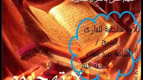 سورة نوح للقارئ الشيخ أسامة عبد القادر