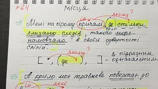 Складнопідрядне з підрядним місця. Практикум