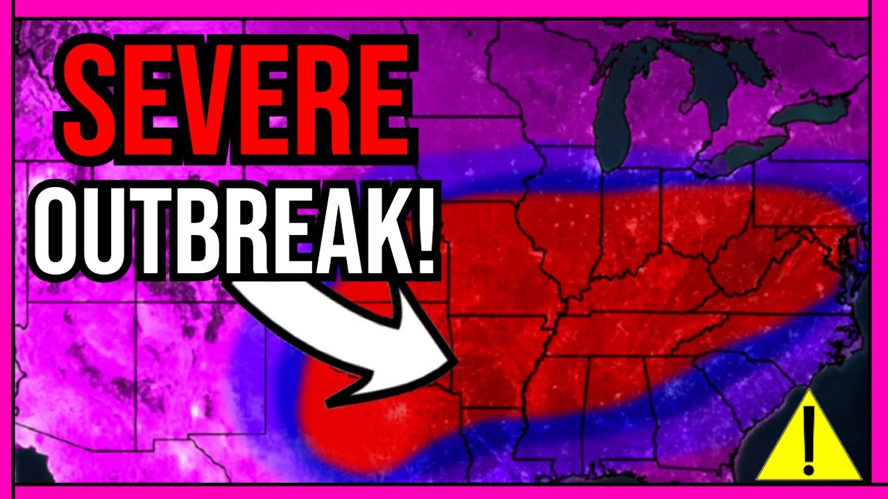 🔴BREAKING - Possible Severe Weather Outbreak Possible in the Next ...