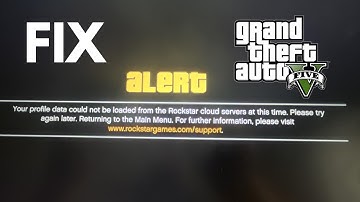 FIX: "Profile Data Not Loaded on Rockstar Cloud Servers" in GTA 5 Enhanced