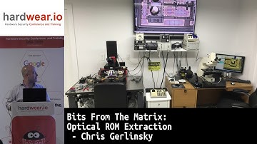 Bits From The Matrix: Optical ROM Extraction | Chris Gerlinsky | hardwear.io USA 2019