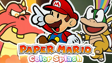 🔴 LEMMY! Paper Mario: Color Splash - Gameplay Walkthrough Part 7 (Nintendo WiiU)