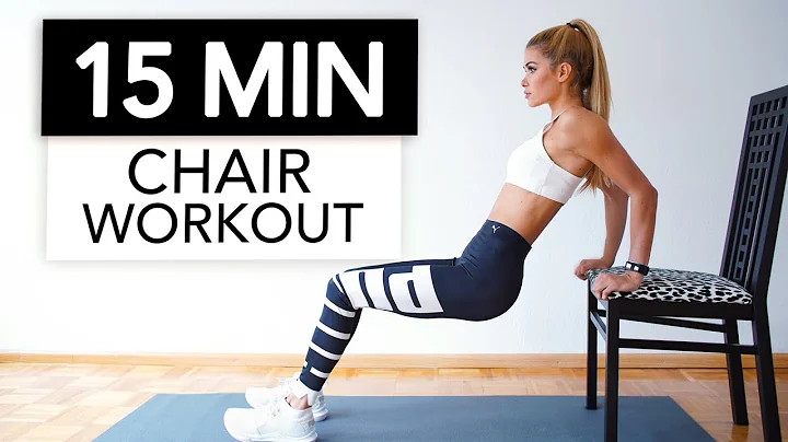 15 MIN CHAIR WORKOUT - Extreme Full Body Training ...