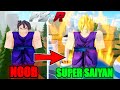 Going From Noob To Super Saiyan Goku In Final Stand: Remastered...(Roblox)