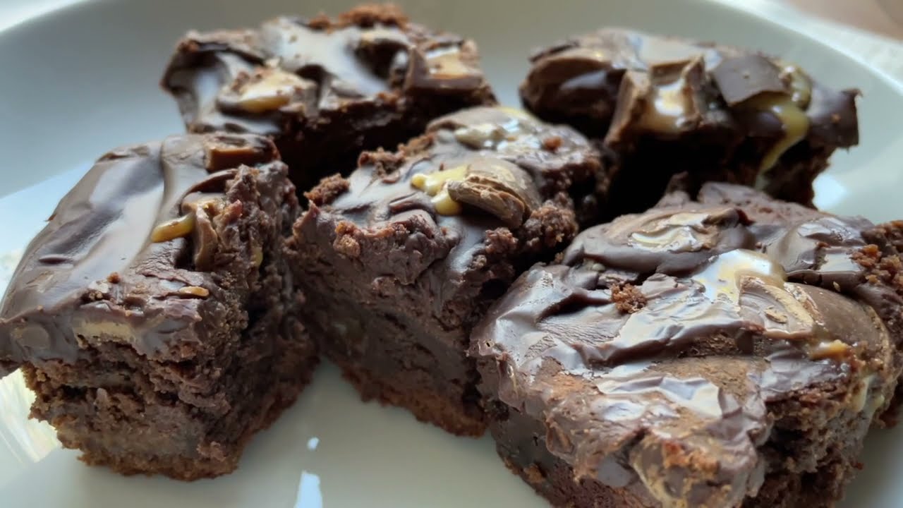 Rolo Chocolate Brownies