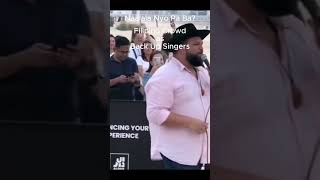 Ang Kawawang Cowboy || When the Filipino Crowd as Back-up Singers #shorts #musiclovers #lovesong