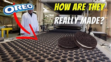 How are OREO COOKIES made😋| Which INGREDIENTS are in OREO cookies? ✅