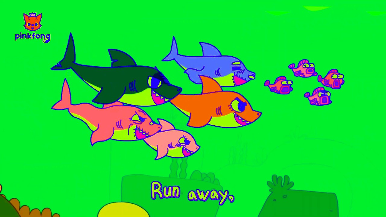 Run Away! Krahs  Ybab Shark Swim Away  Finny The Shark Super Simple Songs Pt2  Effects - Sponsored