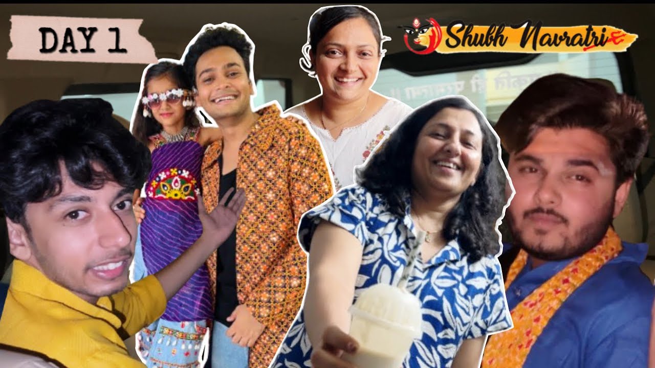 Mumbai to Ahmedabad 🚂Navratri Day 01 😍 Jai Ambe🙏🏻🌼