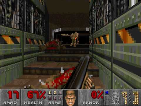 Doom II: Memento Mori MAP11 ("Halls of Insanity") ...