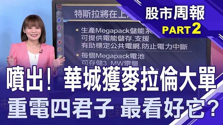 【華城獲麥拉倫5隻充電樁訂單! 貢獻知多少?綠能商機持續火熱 這四檔標的大搶鋒頭!】股市周報*曾鐘玉20230416-2(李冠嶔) - 天天要聞