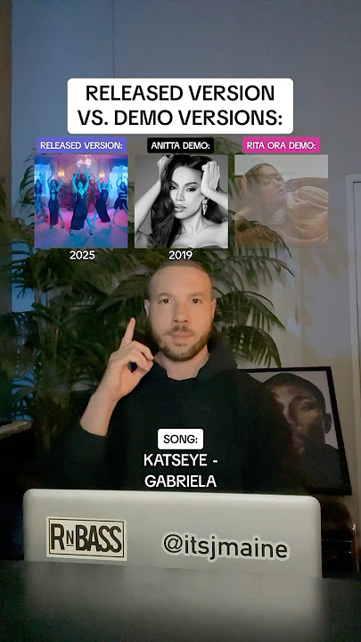 Which Version Is The Best? Katseye “Gabriela” Or Anita Demo, Rita Ora Demo #shorts #katseye