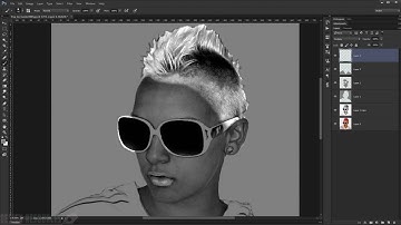 Photoshop Tutorial: How to make a POP ART portrait from a Photo!