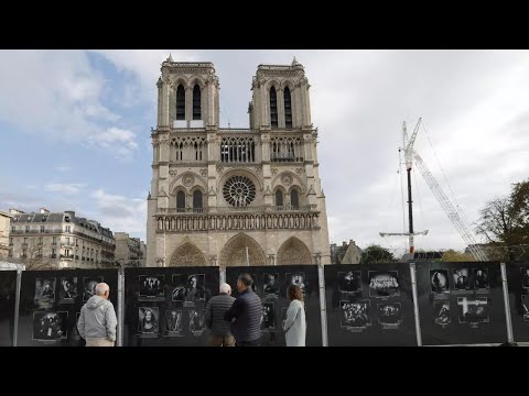 أجراس كاتدرائية نوتردام في باريس تقرع مجددا لأول مرة منذ حريق 2019