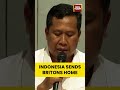 #indonesia #uk Indonesia Releases and Repatriates Sick British Inmates