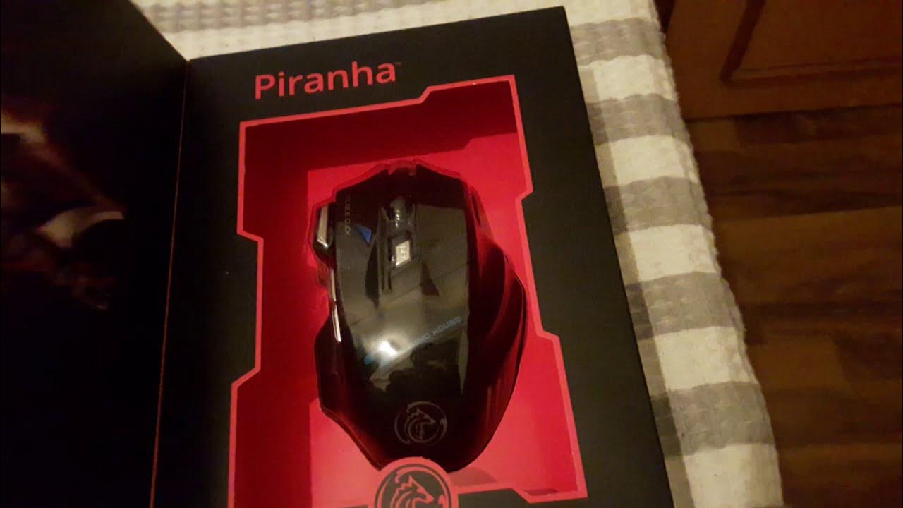 piranha x7 gamıng mouse YouTube