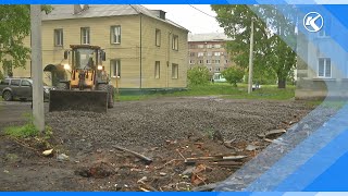 30 05 2024 Работы по благоустройству в районе Машзавод продолжаются