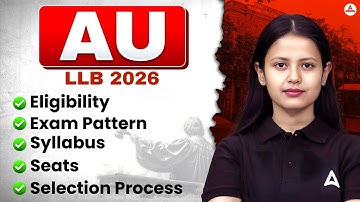 All About Allahabad University LLB 3 Year | AU LLB Syllabus | AU 3 year Law Entrance Details