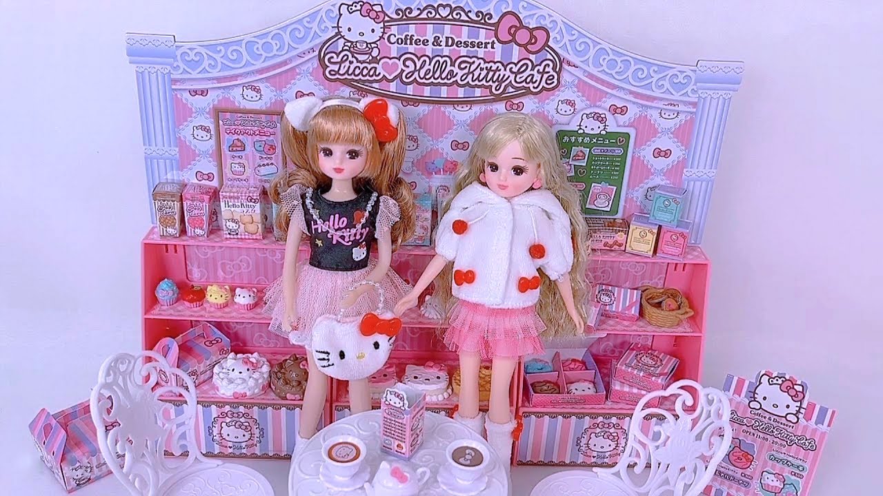 ハローキティ スイーツカフェ 』☕???【 リカちゃん】Hello Kitty 