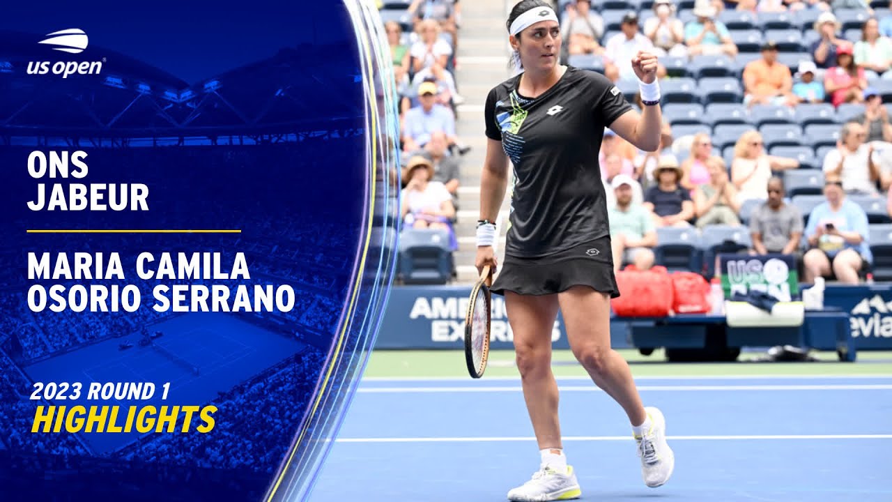 Ons Jabeur vs. Maria Camila Osorio Serrano Highlights | 2023 US Open Round 1