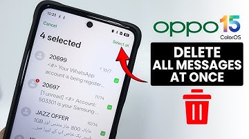 [ColorOS 15] How to Delete All Messages at Once on Oppo