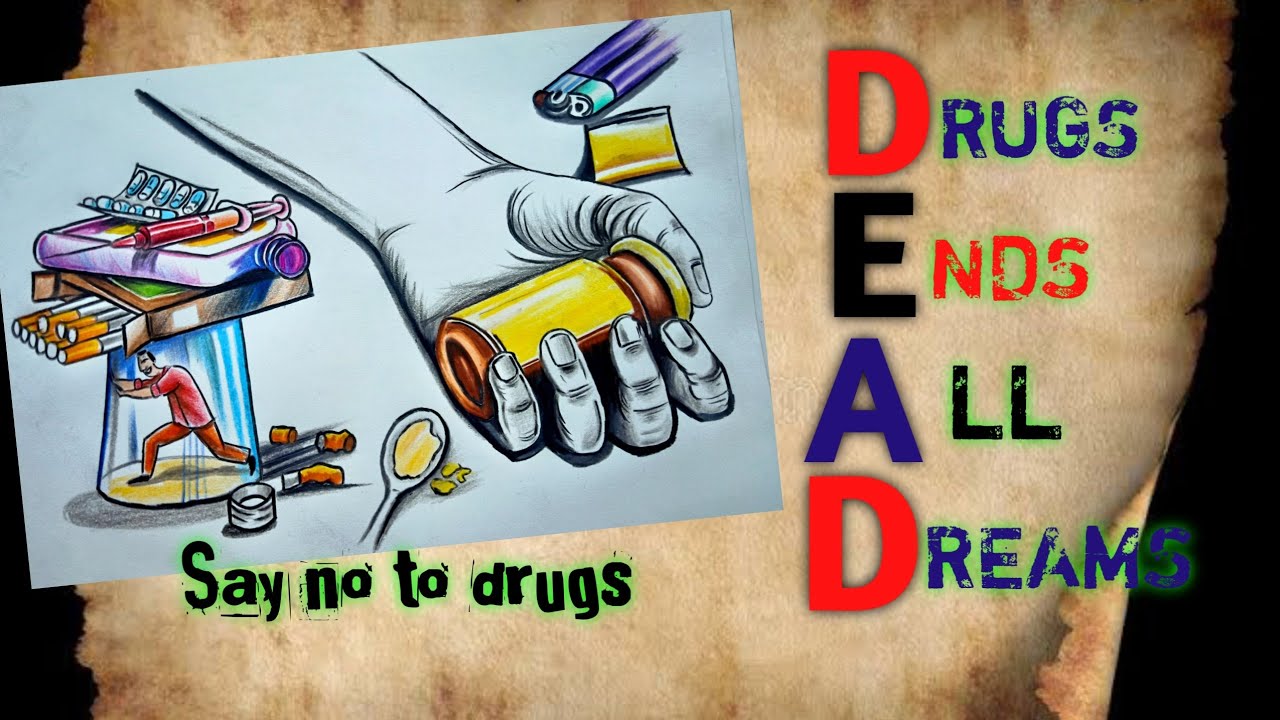 Details 136+ drug addiction drawing images best - seven.edu.vn