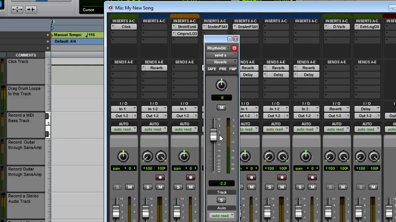 music production software pro tools