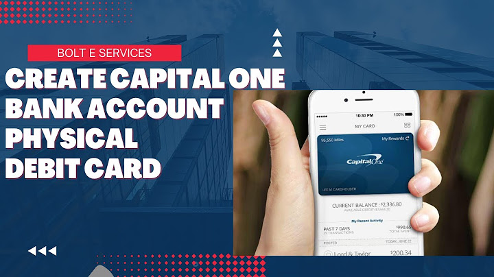 How to open a business bank account capital one