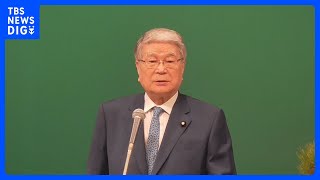 野村元農水大臣「派閥解消しても必ずグループできる」　族議員を例に「仲間いないと仕事できない」｜TBS NEWS DIG